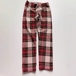 Hanna Andersson Girl plaid leggings 6-7 years